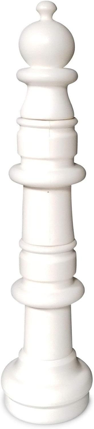 MegaChess Individual Plastic Chess Piece - Pawn - 40 inches Tall - Black or White - This Item is A Component of The 49 inch Giant Chess Set - Not Intended for Home Decor