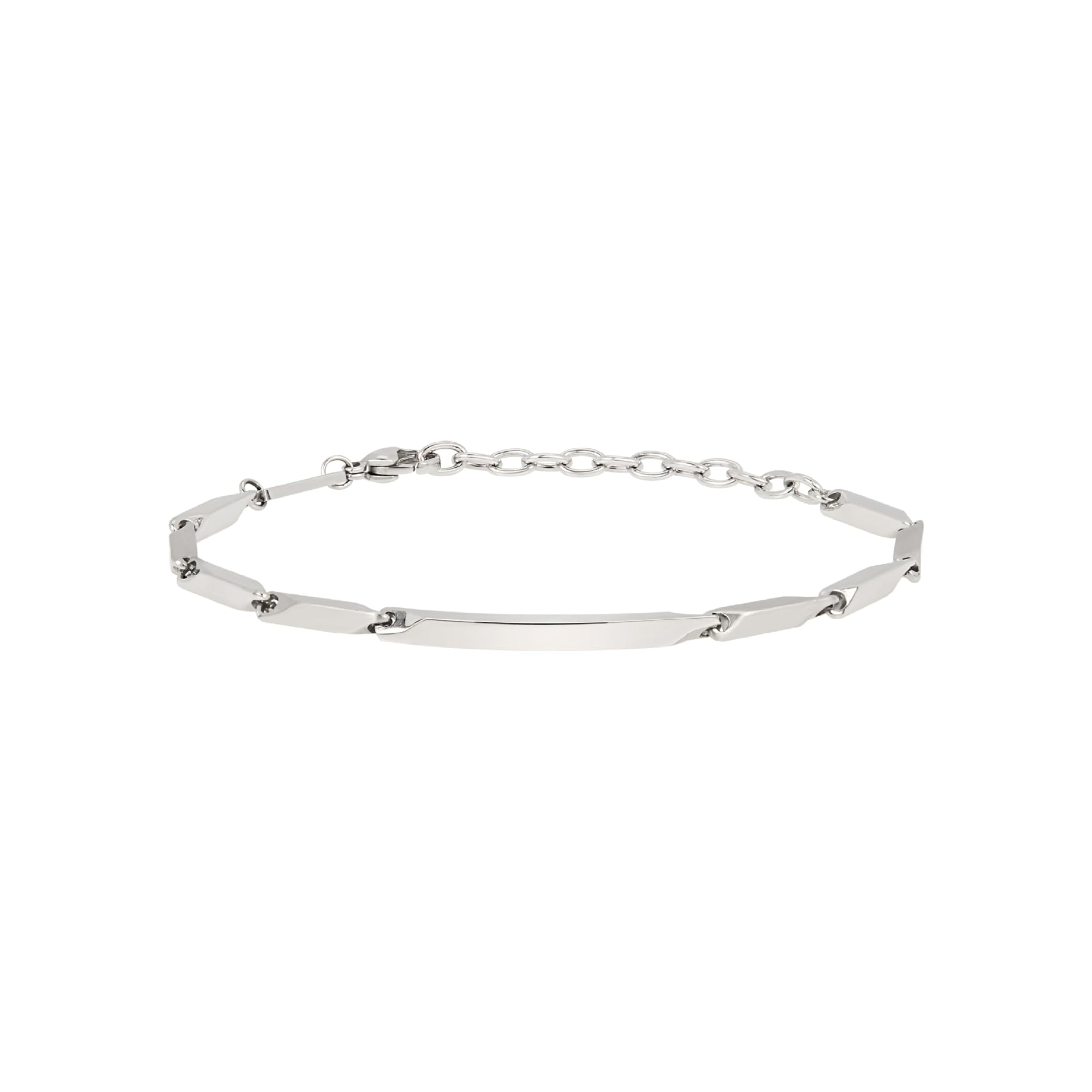 Breil - Bold Steel Bracelet for Men, Eine Grösse, Stainless Steel, No Gemstone