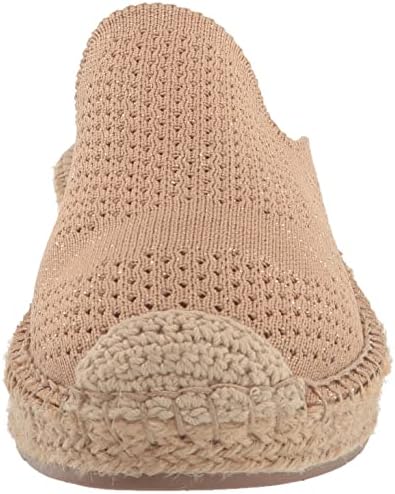 Cole Haan Women's CLOUDFEEL Stitchlite Mule, Sesame & Gold Lurex Knit, 5 | Image 1