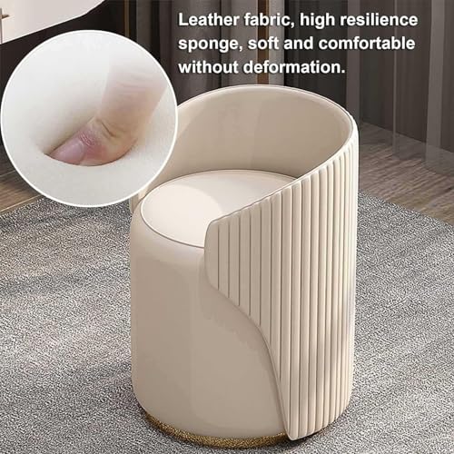 Taburete de tocador para sala de estar y dormitorio elegante 6
