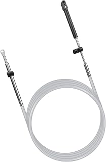 12FT Control Cable Replace CC17912 Fit for Mercury Mariner Engines, Boat Engine Control Cable