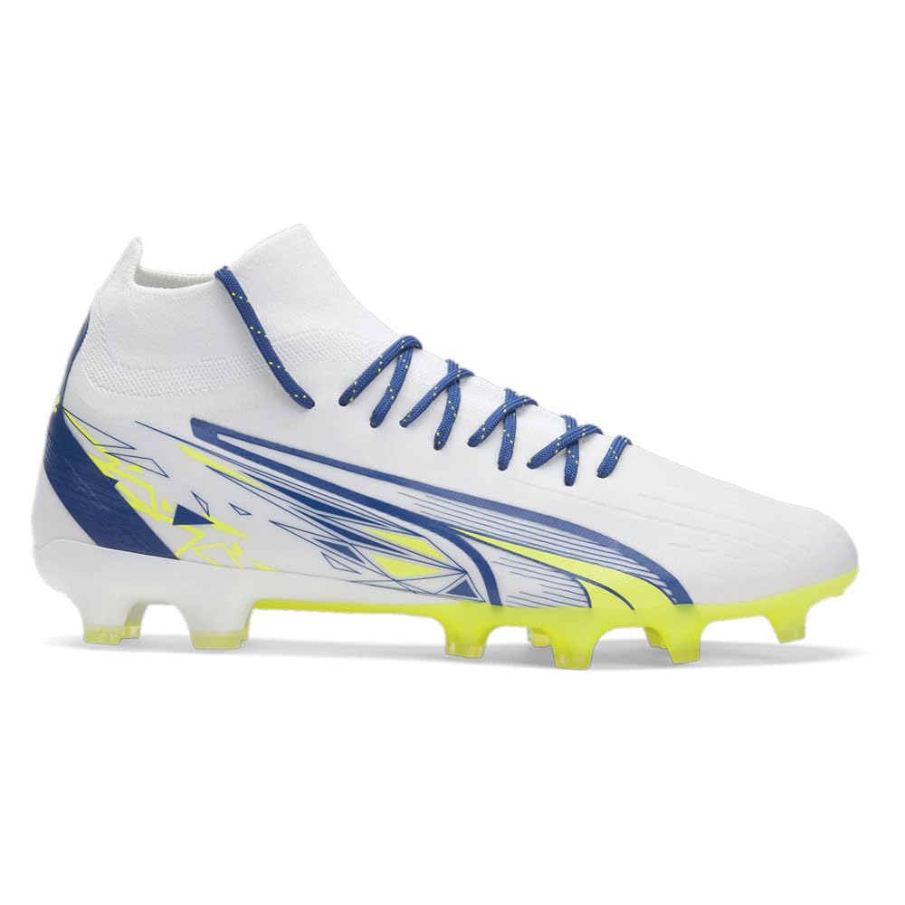 Puma Mens Cp10 X Ultra Pro Firm GroundAg Soccer Cleats Cleated, Firm Ground, Turf - Blue - Size 10 M