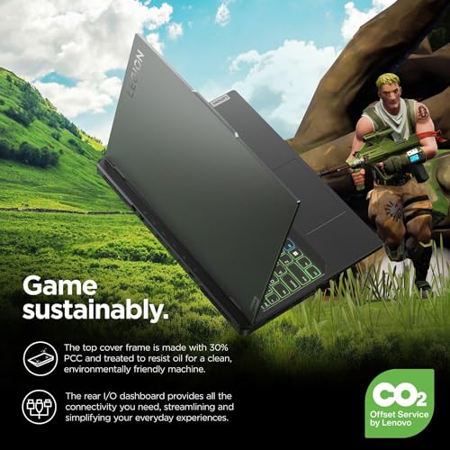 Image of Lenovo Legion Pro 5i Gaming Laptop, Intel 14th Gen i9-14900HX, RTX 4070 8 GB GDDR6, 16 inch WQXGA 240Hz Display(2560x1600), 32 GB DDR5 RAM, 2 TB SSD, Win 11 Pro, Office Pro Lifetime License