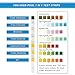 Newpol 7-in-1 Pool Test Strips, 100 Strips Water Testing for Swimming Pool, Hot Tub and Spa