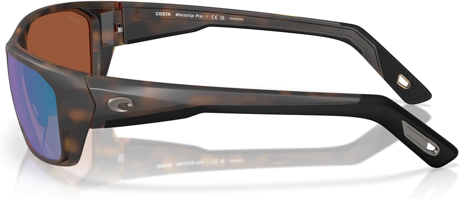 Costa Del Mar Sunglasses for Men - Whitetip PRO Mens Polarized Sunglasses - Fishing, Boating & Beach UV Protection, 580G