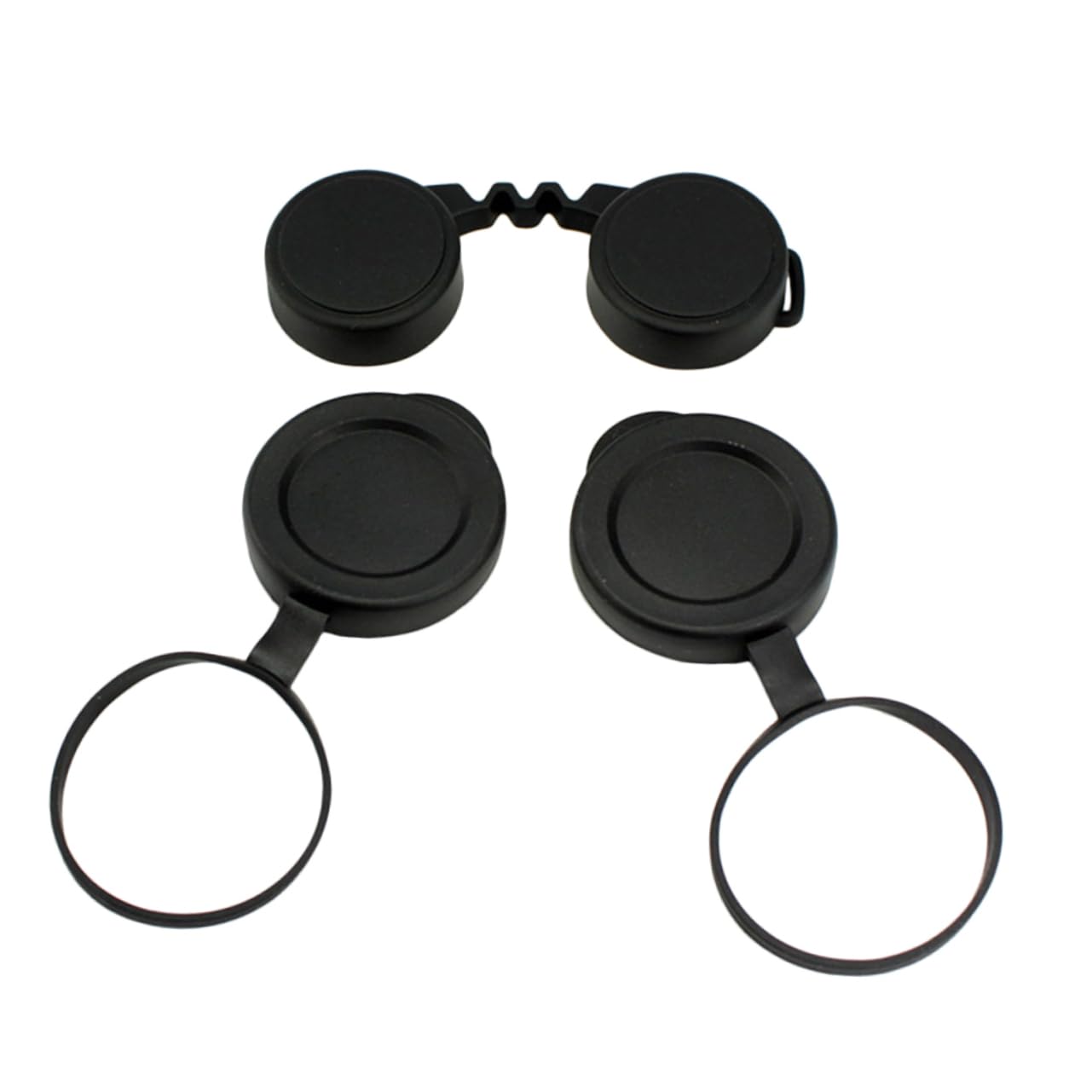 Cubiertas de lentes de binoculares y tapas protectoras de objetivo para telescopios 8