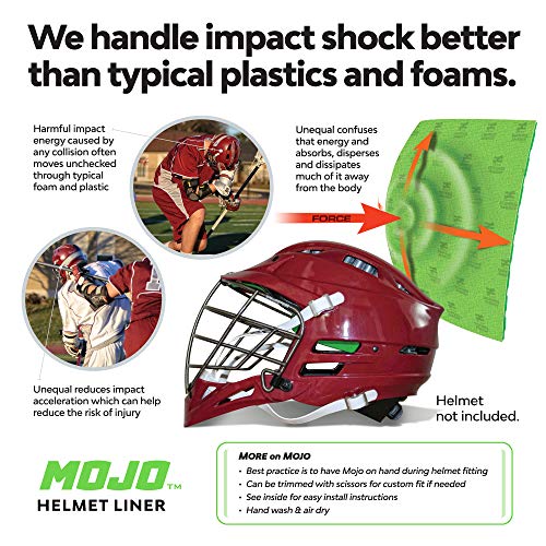image for Unequal Technologies Unequal Mojo Lacrosse Helmet Liner, Lightweight, 