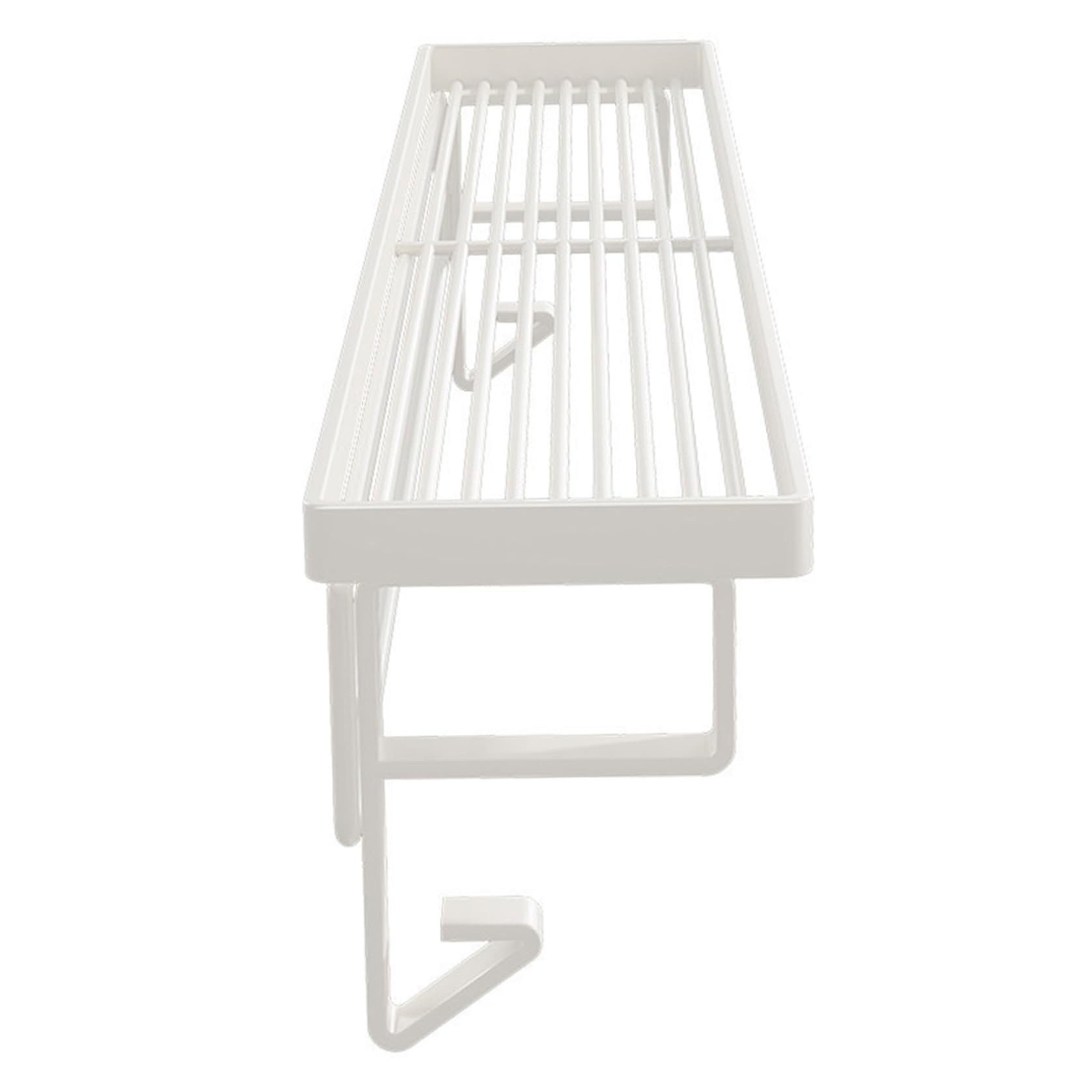 Tsawntd Floating Shelves, Radiator Cover Shelf, Over Radiator Shelf - Space Saver & Multi-Purpose Drying Rack for Socks, Towels, White, 19.7 Inch