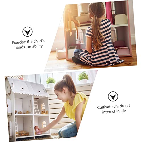 Lurrose 1 St Mini-naaimachine Peuter Huishoudelijk Speelgoed Miniatuur Naaimachine Speelhuisje Naaien Speelgoed Ambachtelijke Machine Modellering Naaister Modellen Tram- Legering Pedaal - Image 6