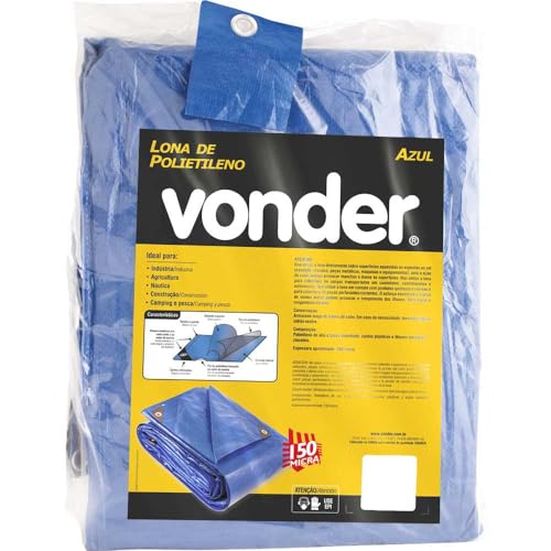 Vonder, Lona De Polietileno Azul 2 M X 2 M.