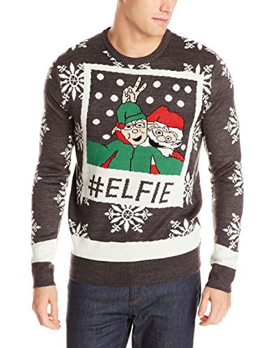 Santas Mens Elfie Ugly Christmas Sweater Desertcart Seychelles