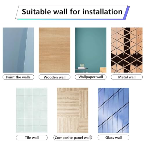 CRASPIRE Wandaufkleber Mit Grünen Tropischen Blättern, 8 Blatt, Natur, Palmenblätter, Pflanzen, Wasserdicht, Entfernbar, Vinyl-Wandkunst Für Klassenzimmer, Schlafzimmer