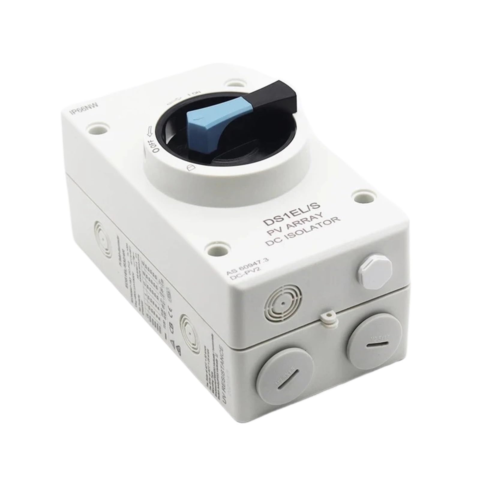 NVSFZGIYG DS1EL-S 4P PV DC 1000V 32A IP66 Waterproof Solar Rotating Handle Isolator Rotary Switch with TUV CE SAA RCM(Without MC4)