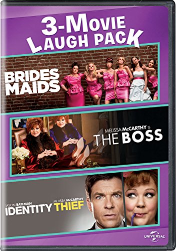 DVD de Bridesmaids, Boss e Identity Thief en pack de 3 películas de comedia para reír 2