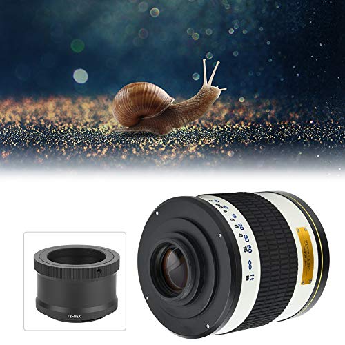 Bediffer Teleobjektiv, F/6.3, manuelles austauschbares Teleobjektiv, mehrfach beschichtetes 500 mm Objektiv für… – Bild 3