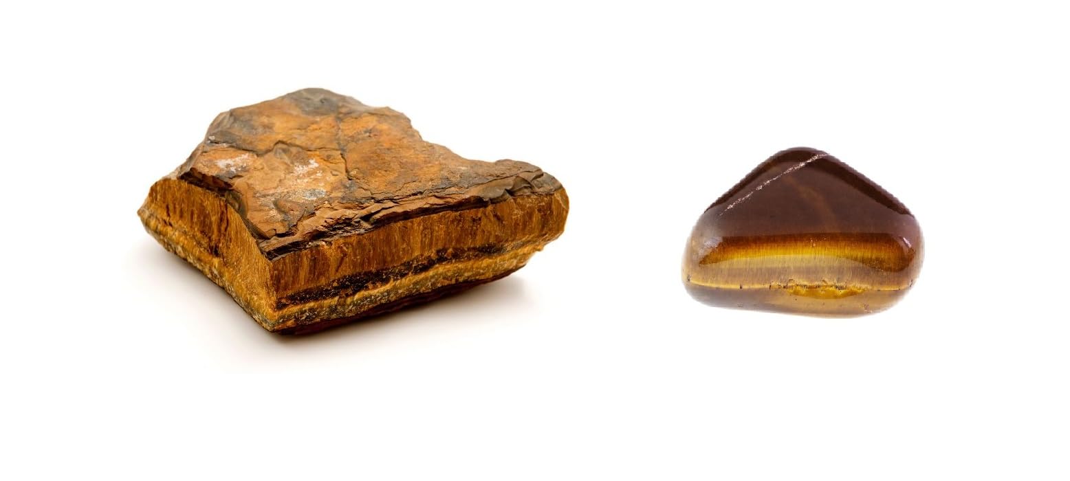 Œil de tigre naturel brut Astroghar le cadeau spirituel idéal pour amateurs de bien-être