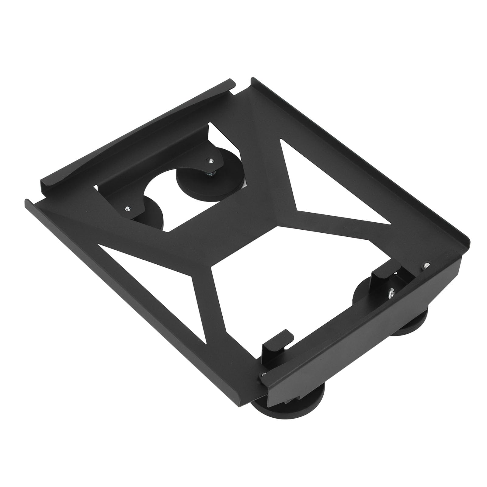 Demeras Soporte para Satélite para Coche, Soporte para Antena Parabólica Estructura de 4 Lados Placa de Acero Reforzada Robusto Multifuncional para Caravana