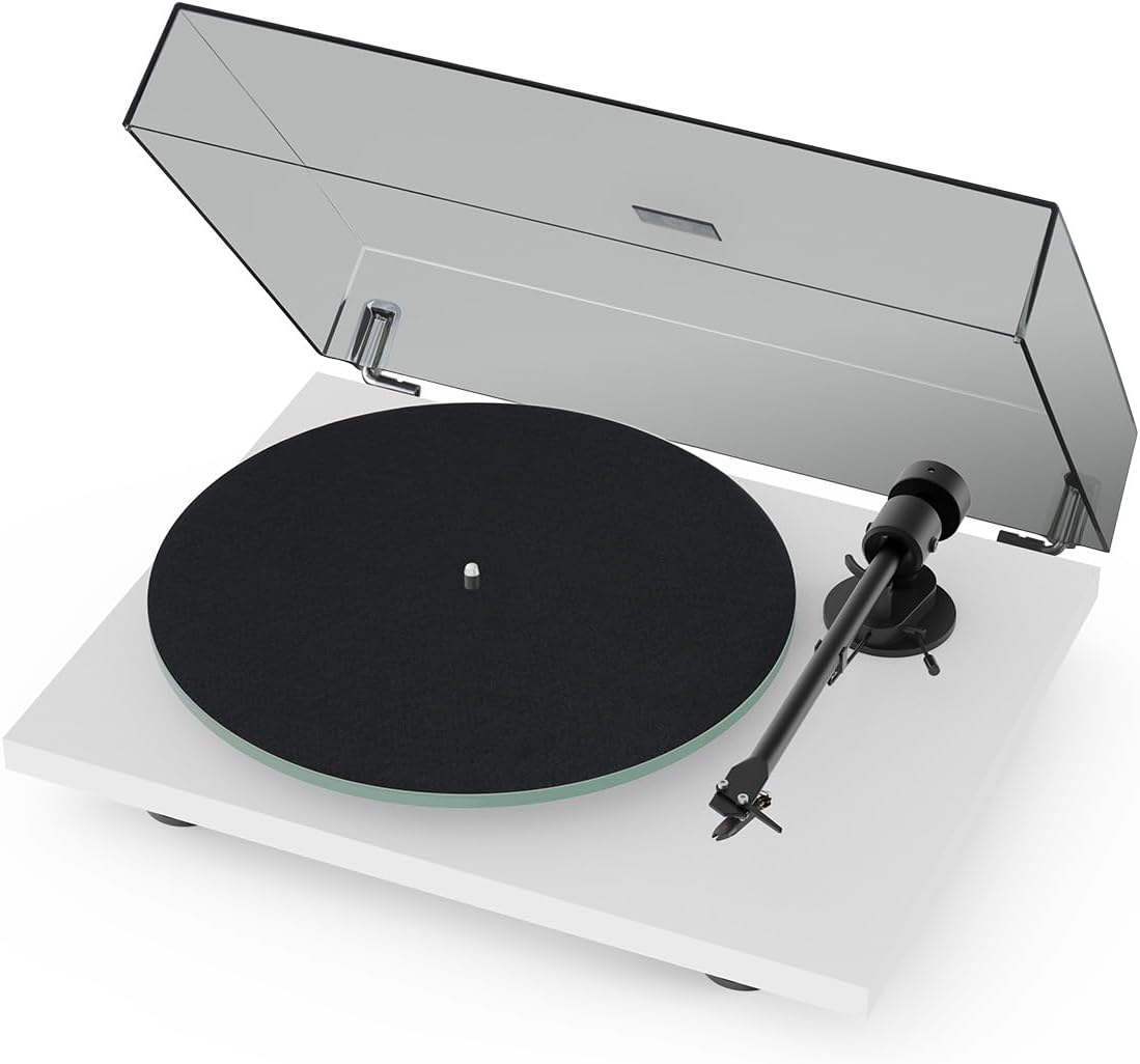 T1 Evo BT Turntable with OM10 Cartridge (White)