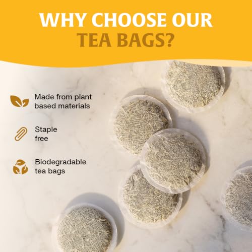 Image of HANDPICK - Dandelion Root Tea bags, 40 Teabags - Natural Dandelion Herbal Tea - Non-GMO - Caffeine-free