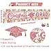 Graduation Banner 2026 Pink Graduation Decorations Large Rose Gold Congrats Grad Banner Class of 2026 Yard Sign Backdrop for Grad Party Decor Supplies