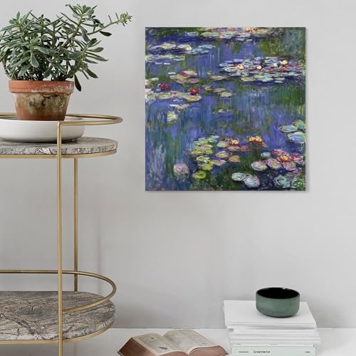 Impression toile nénuphars Monet pour égayer un mur de bureau trop vide - 4
