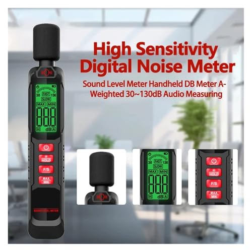 Sonomètre 30 à 130 dB avec affichage haute définition pour mesure précise - 3