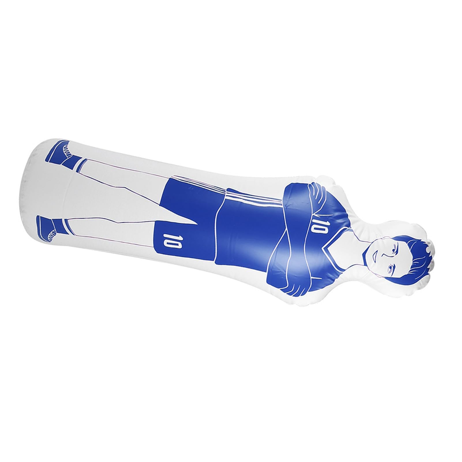 Ejoyous Football Formation Mannequin Gobelet Gonflable Football 0.35m PVC Boxe Sac De Frappe 40x160cm pour Football Formation But Gardien De But Pratique Gonflable Football Formation