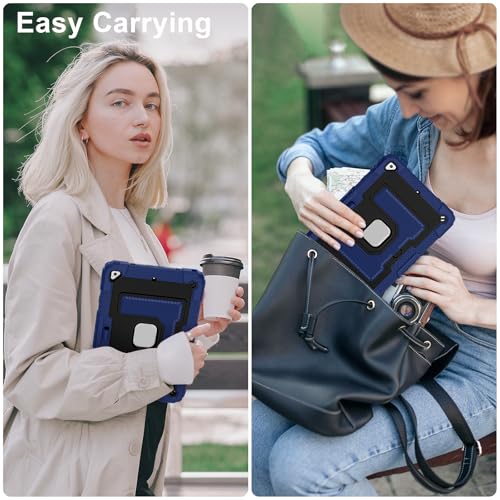 Coque iPad 10.2 antichoc 9e 8e 7e génération étui de protection intégrale béquille