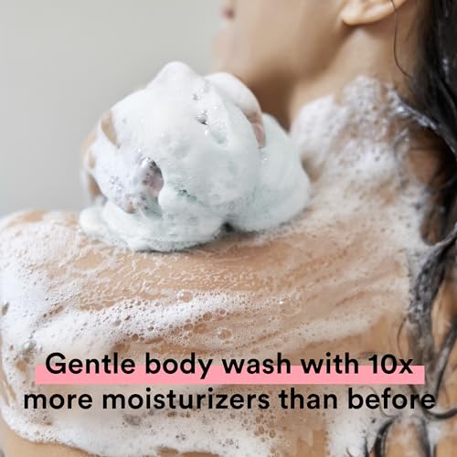 Suave Moisturizing Body Wash, with Wild Cherry Blossom and Vitamin E Extract, No Parabens, No Phtahaltes, 18 Oz Pack of 6 image 4