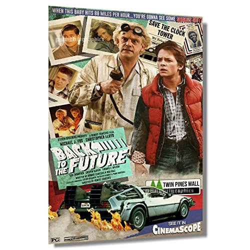 Back to the Future Trilogy 11x17 Poster