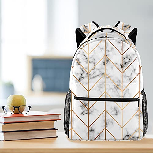 Mochilas ligeras para viajes senderismo camping textura mármol blanco 6