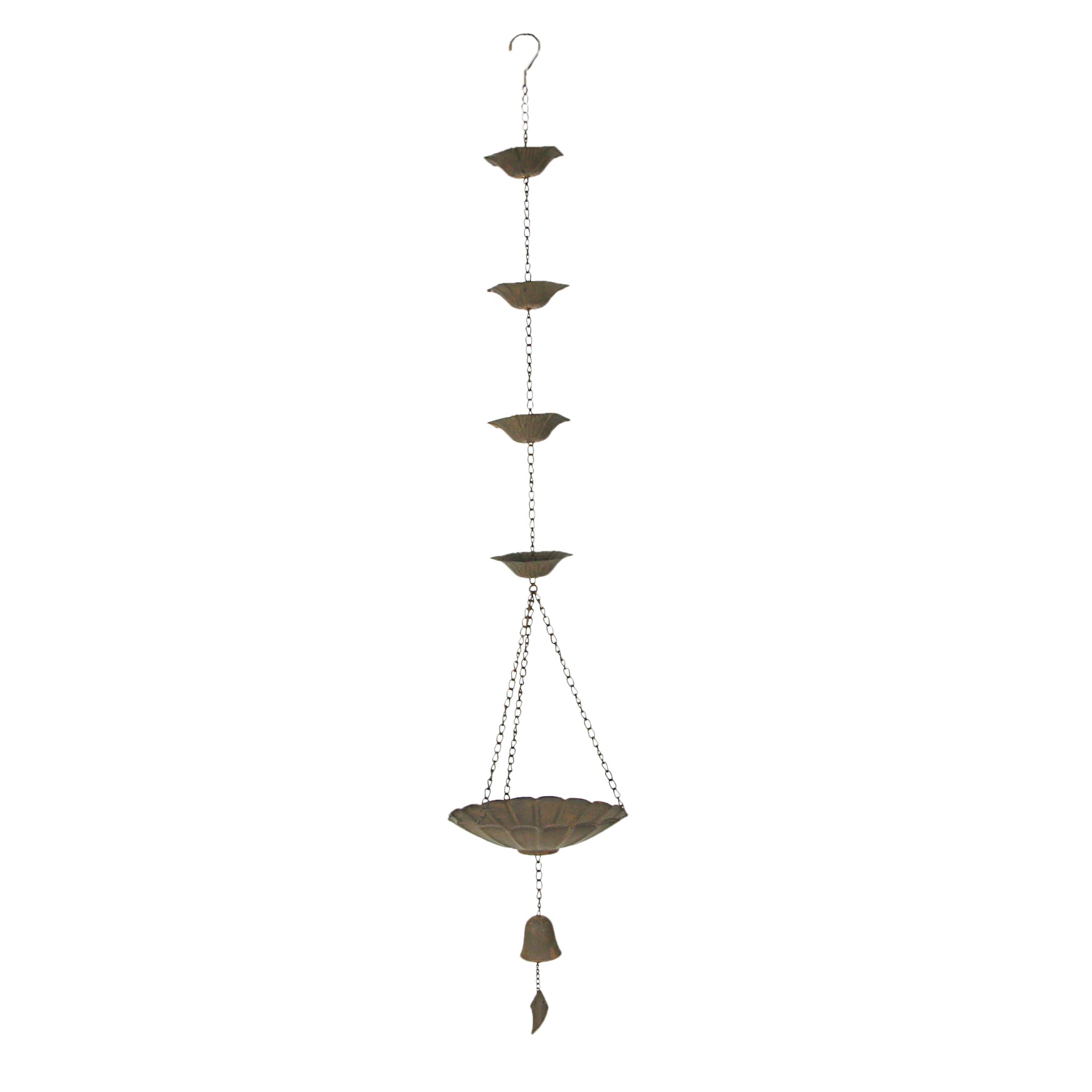 Clochette décorative en métal rouillé haut de gamme Things2Die4 135 cm