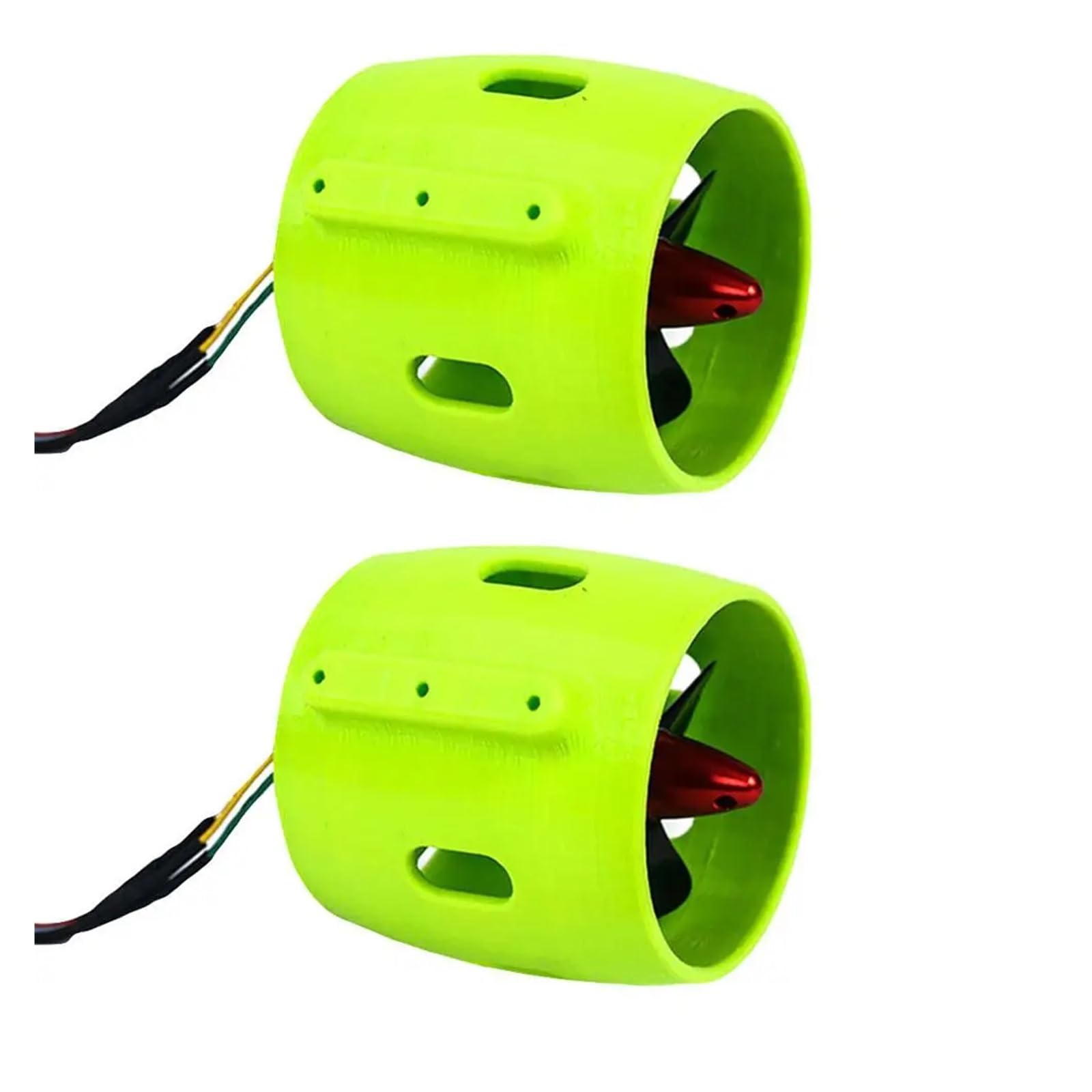 Motor sin escobillas de 12-24 V 20 A, propulsor Submarino 4 Palas, Accesorio for Barco Cebo RC, , Robot(Clockwise)