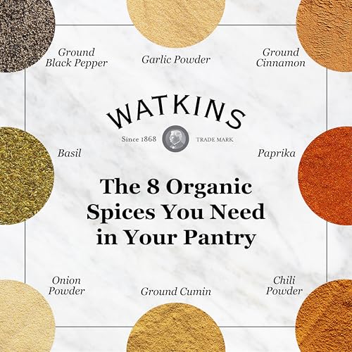 Image of Watkins Gourmet Spice, Organic Crushed Red Pepper, Bulk Food Service Size, 9.5 oz (Pack of 1)