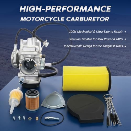 BDELI Carburetor for Yamaha Big Bear YFM400 Kodiak 400 ATV 2000-2006 by BDELI - Used condition - Image 3