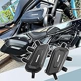 Midimttop Motorrad Werkzeugtasche 1,5L Harts chale DreieckTasche wasserdichte Seiten Tasche Multifunktion Hänge Tasche for Ho&n&da Rebel CMX250 CMX500 CMX300 CL250 CL300 CL500 SCL500 (1 Paar)