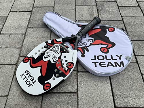 JBT Racchettone JollyBeachTennis - Racchetta da Beach Tennis Jolly Beach Tennis Lunghezza 50,5cm - Spessore 3,0cm