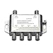 Produktbild Buwico4 Way Multi-Switch Satellite Switch Receiver Dish V Aerial Splitter Video Splitter Connector TV For Satellite Receiver LNB by Buwico