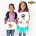PartyNow Safari Animals Stickers - 24-Pack Make Your Own Stickers for Kids - Assorted, Multicolor, Waterproof Paper, Screen-Time Alternative, Creative Party Favors, Ages 3+, Unisex