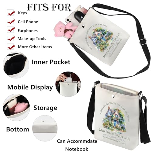 G2TUP Miss Honey's Crossbody Bag Miss Honey's Cottage Gift Ms Trunchbull Gifts Musical Movie Gift Musical Lover Shoulder Bag3