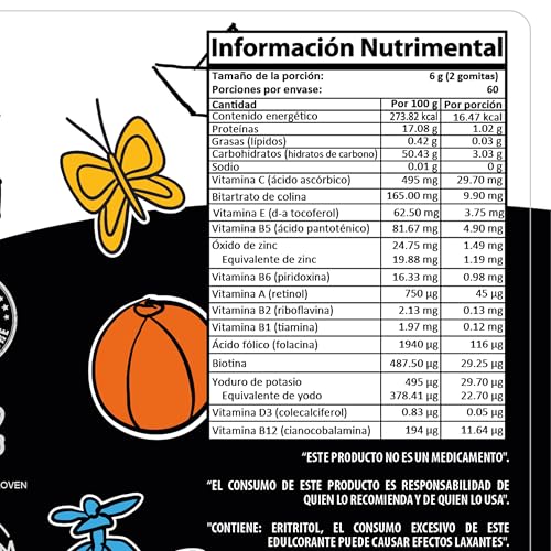 Vitamínicos, multivitaminas para niños gomitas Marca NATURAL HEALTH (3)