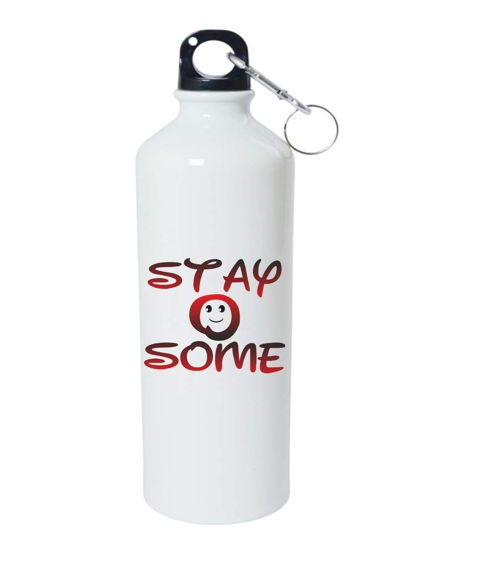 Crazy Sutra Classic Printed Quote Water Bottle/Sipper - 600Ml (StayOSome_Sh)-picture-26