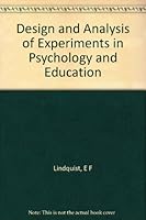 Design and Analysis of Experiments in Psychology and Education B000HTHOEE Book Cover