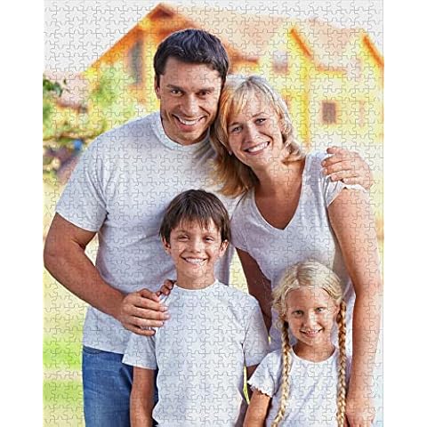 Custom Puzzles 500/1000/2000 Pieces Personalized Puzzles from Photos Custom Picture Puzzles Photo Puzzles Jigsaw Puzzle for Adults Kids Family, Wedding, Graduation, Gift for Birthday, Wedding,2000PCS Cover