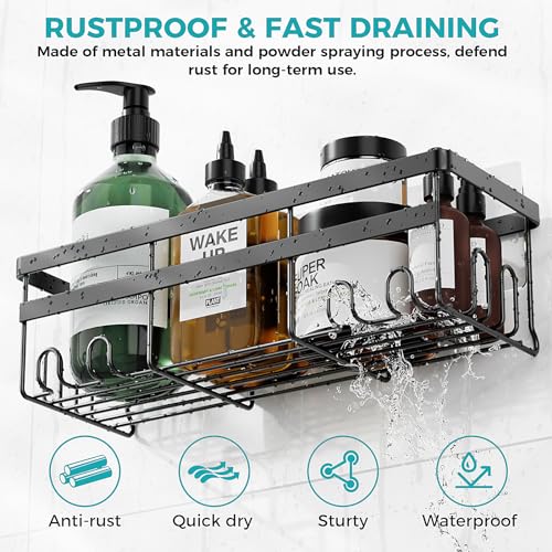 Homehacks MPN-LY0001-0CH3 Shower Caddy, 3-Pack thumb #5