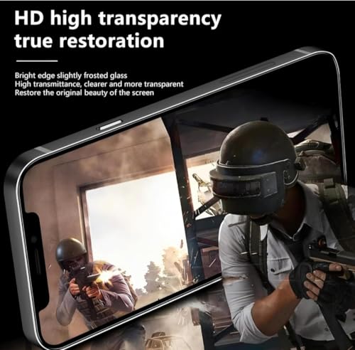 Image of Premium Tempered Glass for Infinix note 40x (HD+ glass, Pack of 1) Full Screen Coverage high definition Screen Protector Guard (Infinix note 40x)