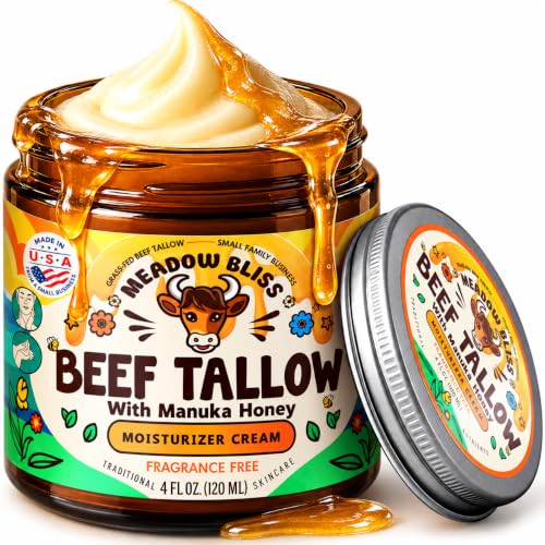 Meadow Bliss Beef Tallow for Skin – Moisturizer Cream