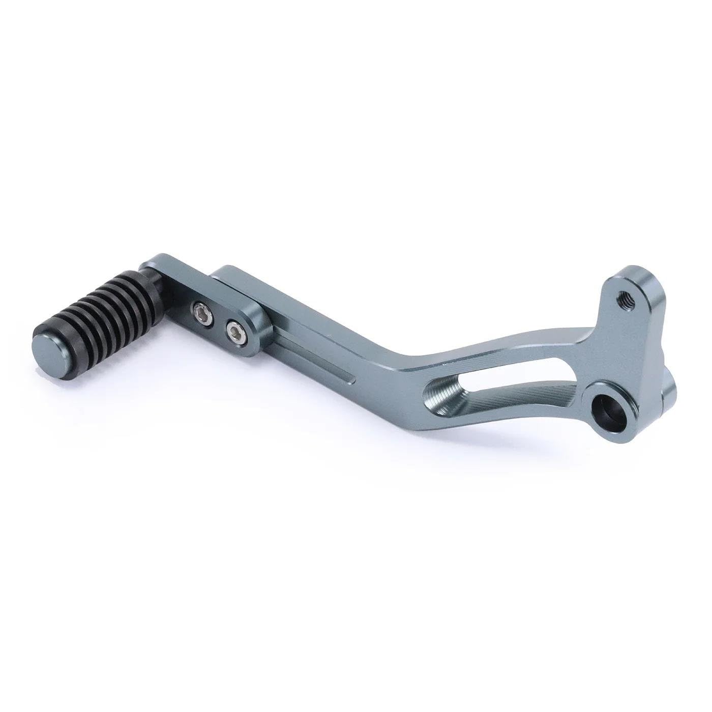 Gray For Ninja 400 500 2018-2024 Z400 Z500 Cnc Motorcycle Gear Shift Lever Adjustable Shifter Footrest Pedal Accessories(Gray)