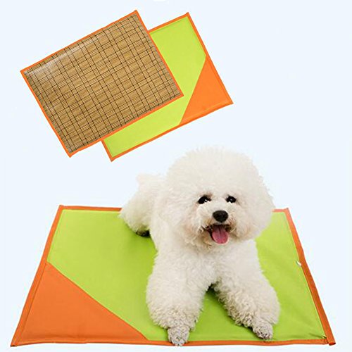 Estera para mascotas de Ploopy, para asientos de coche y cama para perros y gatos, los mantiene frescos y cómodos