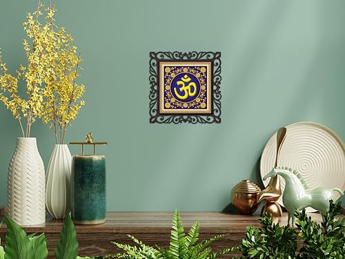 Image of Casa Rica om painting photo frame wall hanging home decoration for wall, living /bed room, lobby(12inch x12inch) (DAS 031) mdf laser cut